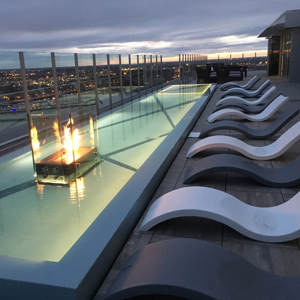 rooftop pool