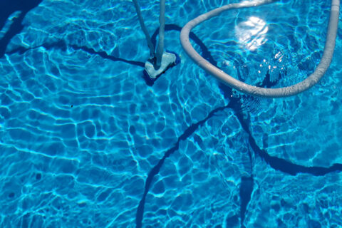 water vacuum cleaner in blue pool Frederick, MD & Springfield, VA