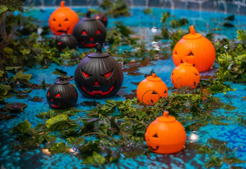 Halloween Pool Decor Ideas by Millennium Pools & Spas