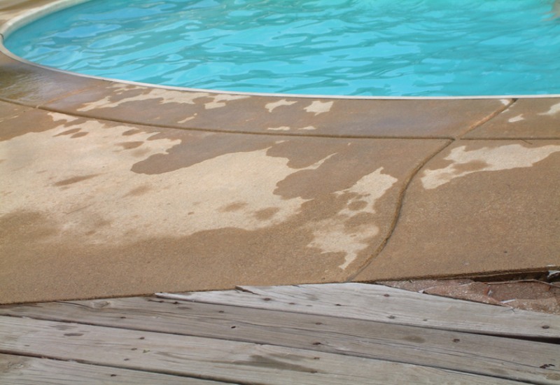 Crack In Concrete Pool Deck