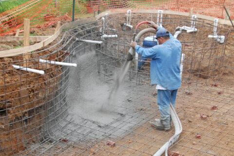 Differences in Gunite and Concrete Pools in Maryland