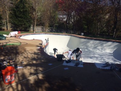 Plastering Residential Pools in Frederick, MD & Springfield, VA