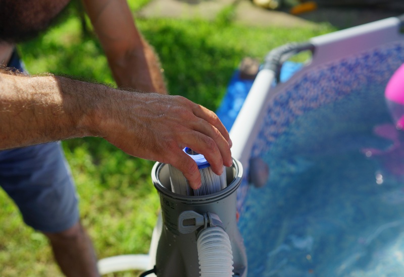 Swimming Pool Filter Cleaning in Maryland