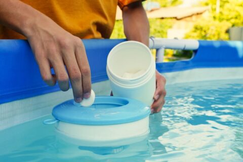 Millennium Pools & Spas Expert Showcasing Pool Chlorine Sensitivity in Virginia & Maryland