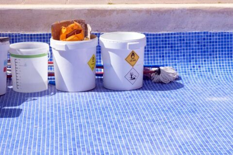 Pool Renovation Is Ongoing for a Residential Pool in Virginia & Maryland